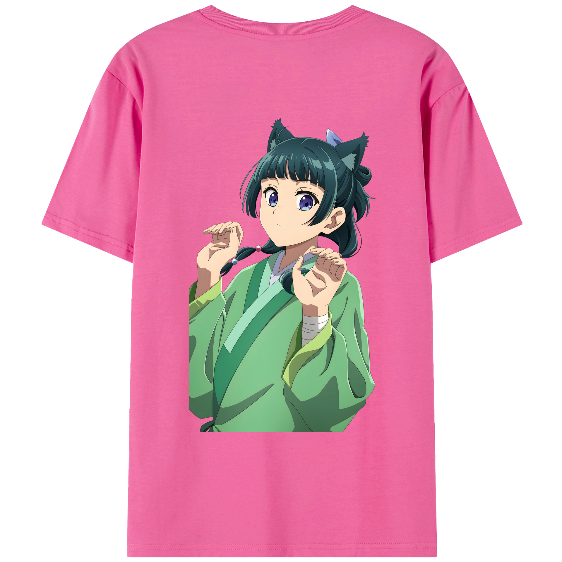 （画像用） 薬屋のひとりごと The Apothecary Diaries レディース半袖Tシャツ(バックプリント)